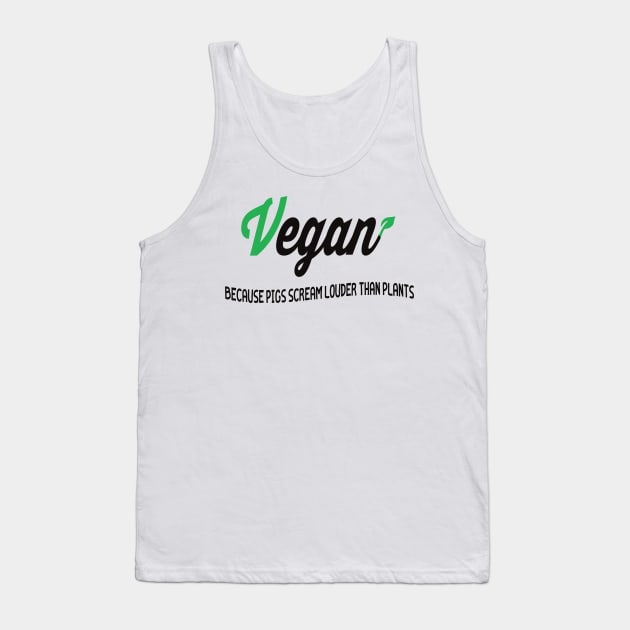 Vegan (Rev 1) Tank Top by LikeMindedDesigns